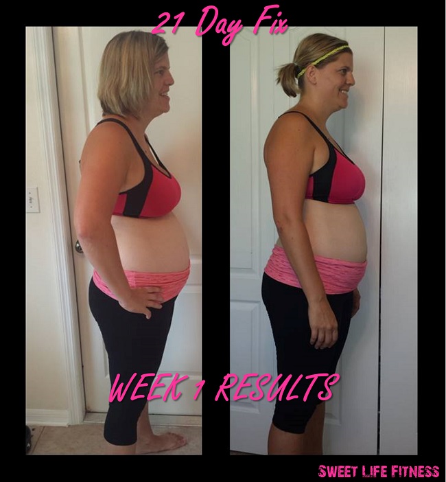 21 Day Fix Week 1 Review and Progress - Lost 2 Inches!